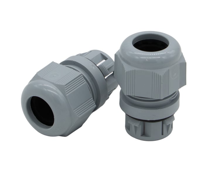 SIB - ADR - POWTL Kabelverschraubung CLIPTEC M16 PA6 RAL 7001