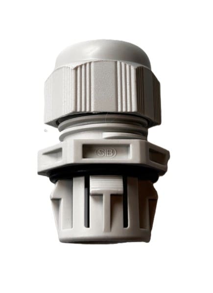 SIB - ADR - POWTL Kabelverschraubung CLIPTEC M16 PA6 RAL 7035