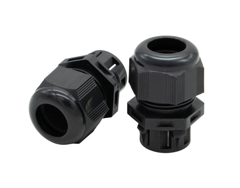 SIB - ADR - POWTL Kabelverschraubung CLIPTEC M16R PA6 RAL 9005