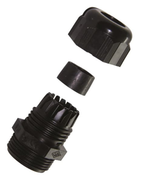SIB - ADR - POWTL Kabelverschraubung M12L PA6 V2 RAL9005