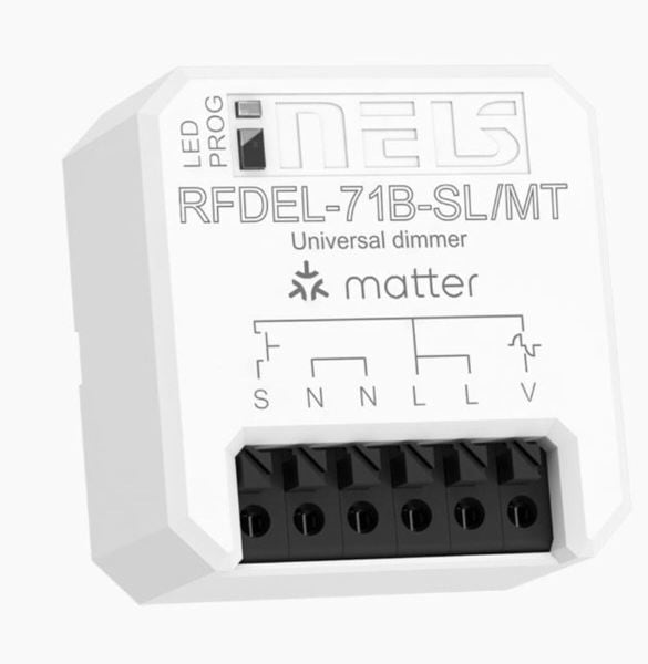 E-TERM - RFDEL-71B-SL/MTR MATTER Universaldimmer