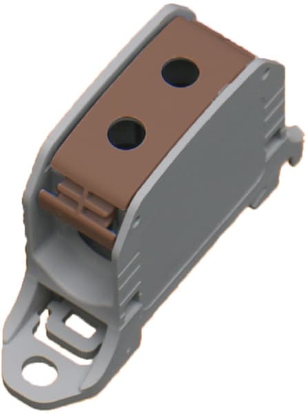 HORA ETEC - RKA 50/1 1x2 087310-3-3 Al/Cu braun Universalklemme s,f: 6 - 50 mm²/ AE: 4-35mm²