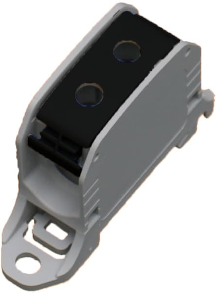 HORA ETEC - RKA 50/1 1x2 087310-4-3 Al/Cu schwarz