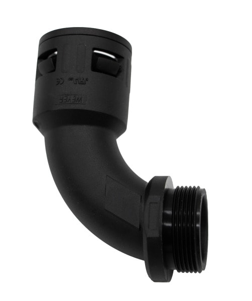 E-TERM - Schlauchverschraubung M16 90° für AD15,7mm IP66