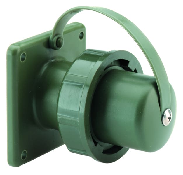 BALS - SCHUKO Anbaugerätestecker TE 16A IP67 grün Ni 753