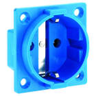 BALS - SCHUKO Anbausteckdose 16A IP20 blau Ni 713