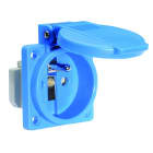 BALS - SCHUKO Anbausteckdose 16A IP54 blau Ni 71118