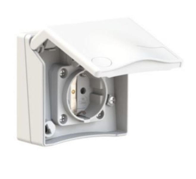 BALS - SCHUKO Anbausteckdose SL 16A IP44 TH Ni 71010
