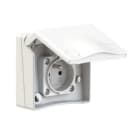 BALS - SCHUKO Anbausteckdose SL 16A IP44 TH Ni 71011