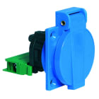 BALS - SCHUKO Anbausteckdose TE 16A IP54 blau HKÖ Ni 7168
