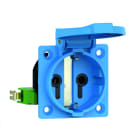 BALS - SCHUKO Anbausteckdose TE 16A IP54 blau HKS Ni 7154