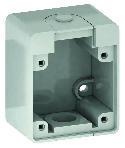 BALS - SCHUKO Aufputzgehäuse grau 723