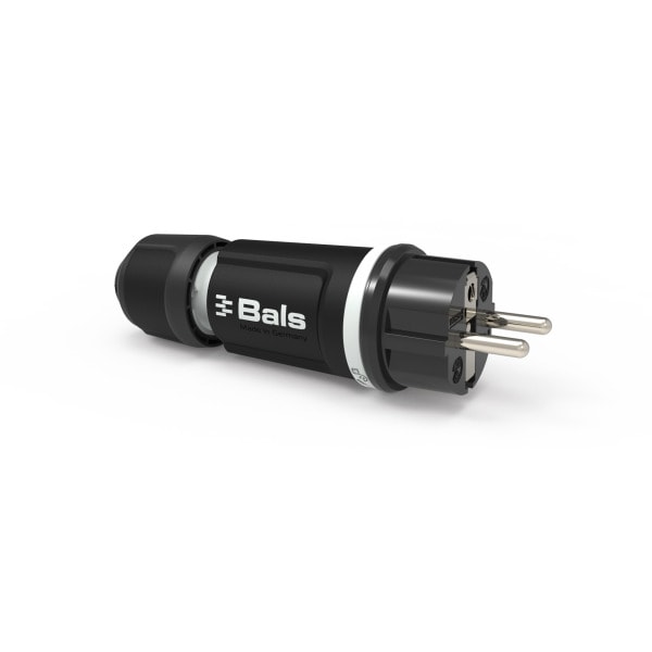 BALS - SCHUKO Stecker 16A IP54 grau Ni SG 7371-1