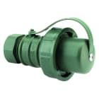 BALS - SCHUKO Stecker TE 16A IP68 bronzegrün Ni 735