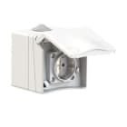 BALS - SCHUKO Wandsteckdose SL 16A IP44 TH Ni 72010