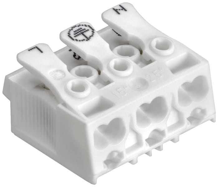 ELECTRO TERMINAL - SLK 3/5 +E-PIEC 3-N-ERDE-1-2 EX Schraublose Leuchtenklemme, zum anschrauben