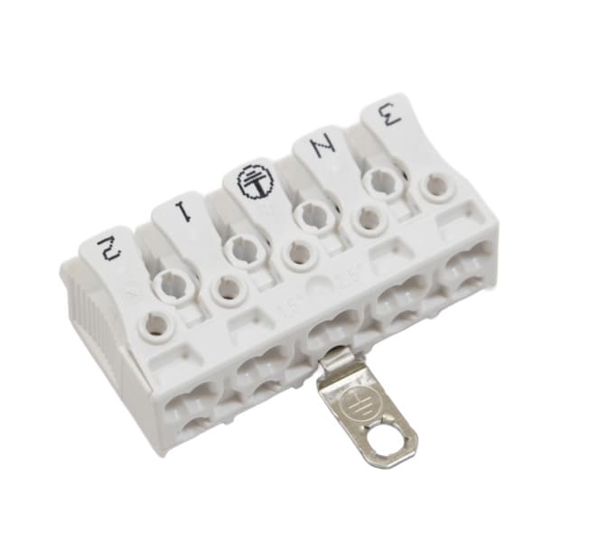 ELECTRO TERMINAL - SLK 3/5 +E-SCHR 3-N-E-1-2 PC Schraublose Leuchtenklemme