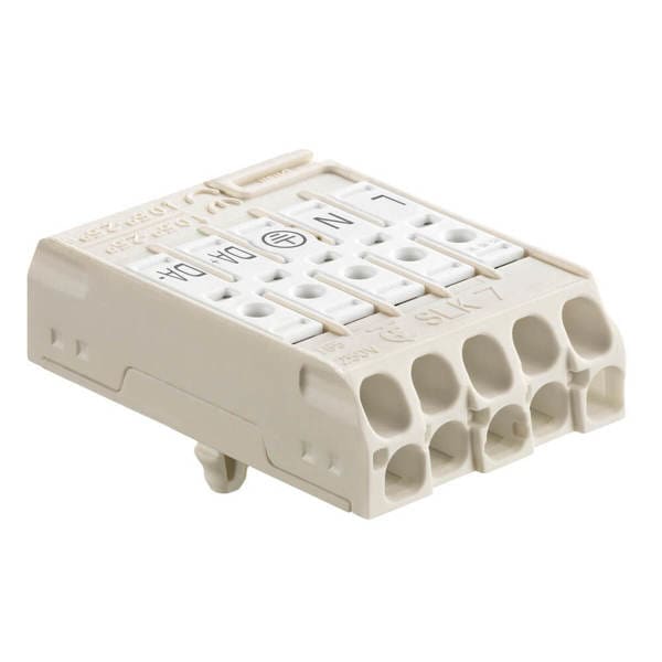 ELECTRO TERMINAL - SLK 7/5 3-N-ERDE-1-2 Schraublose Leuchtenklemme
