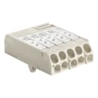 ELECTRO TERMINAL - SLK 7/5 E-PIEC 3-N-ERDE-1-2 Schraublose Leuchtenklemme, mit Steckerde
