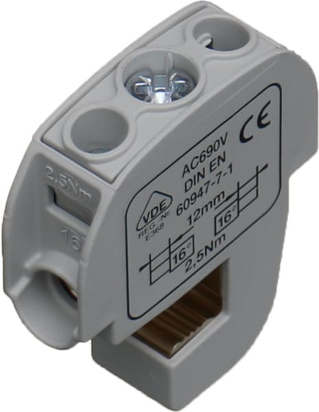 HORA ETEC - SSAK 16 L G Universalanschlussklemme (2x16mm²)