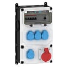 E-TERM - Steckdosenkombi VARIABOX WM 0001-4 FI040 IP44 VARIABOX-L B230xH390xT207mm