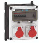 E-TERM - Steckdosenkombi VARIABOX WM 0002-0 FI040 IP44 VARIABOX-M B230xH260xT207mm