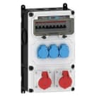 E-TERM - Steckdosenkombi VARIABOX WM 0002-3 FI000 IP44 VARIABOX-L B230xH390xT207mm