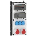 E-TERM - Steckdosenkombi VARIABOX WM 0002-3 FI040 IP54 VARIABOX-XL B230xH520xT207mm
