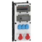E-TERM - Steckdosenkombi VARIABOX WM 0002-3 FI063 IP54 VARIABOX-XL B230xH520xT207mm