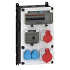 E-TERM - Steckdosenkombi VARIABOX WM 0011-2 FI040 IP54 VARIABOX-L B230xH390xT213mm