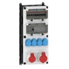 E-TERM - Steckdosenkombi VARIABOX WM 0011-4 FI040 IP44 VARIABOX-XL B230xH520xT213mm