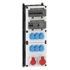 E-TERM - Steckdosenkombi VARIABOX WM 0011-6 FI063 IP44 VARIABOX-XXL B230xH650xT213mm