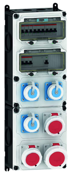 BALS - Steckdosenkombi VARIABOX WM 0012-3 FI063 IP67