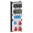 E-TERM - Steckdosenkombi VARIABOX WM 0012-4 FI063 IP54 VARIABOX-XXL B230xH650xT213mm