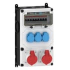 E-TERM - Steckdosenkombi VARIABOX WM 0020-3 FI000 IP44 VARIABOX-L B230xH390xT213mm
