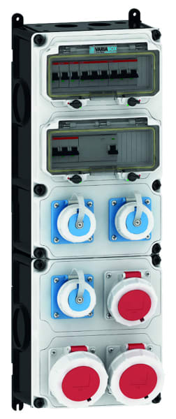 BALS - Steckdosenkombi VARIABOX WM 0021-3 FI063 IP67