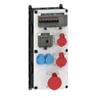 E-TERM - Steckdosenkombi VARIABOX WM 0111-2 FI063 IP44 VARIABOX-XL B230xH520xT229mm