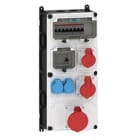 E-TERM - Steckdosenkombi VARIABOX WM 0111-2 FI063 IP44 VARIABOX-XL B230xH520xT229mm