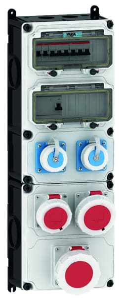 BALS - Steckdosenkombi VARIABOX WM 0111-2 FI063 IP67