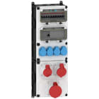 E-TERM - Steckdosenkombi VARIABOX WM 0111-4 FI063 IP44 VARIABOX-XXL B230xH650xT229mm