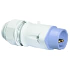 BALS - Stecker 16A 2p 24V keine Nut  IP44 Ni 4422