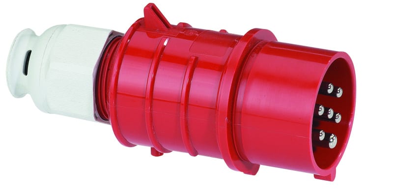 BALS - Stecker 16A 7p 400V 6h IP44 Ni 21557