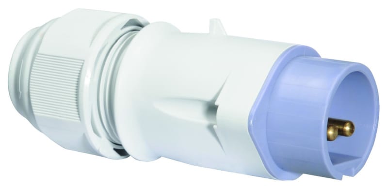 BALS - Stecker 32A 2p 24V keine Nut IP44 Ni 4433