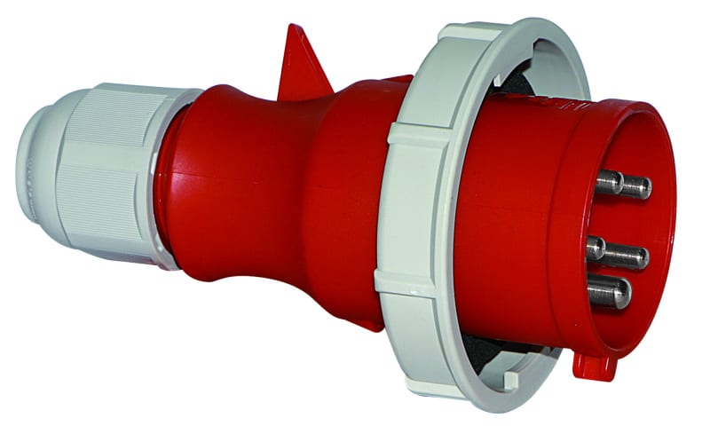BALS - Stecker 32A 5p 400V 6h IP67/69 Ni 21607-TSL
