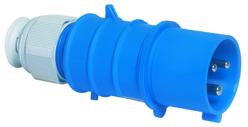 BALS - Stecker SL TE 16A 3p 230V 6h IP44 Ni 21686