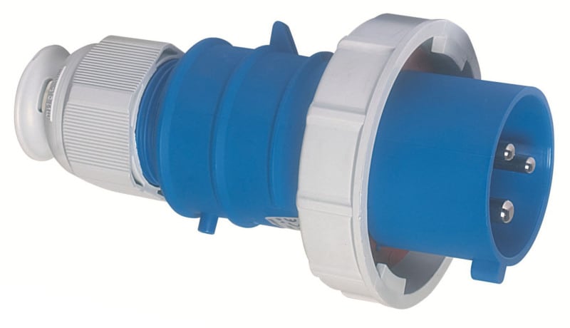 BALS - Stecker SL TE 16A 3p 230V 6h IP67/69 Ni 21238