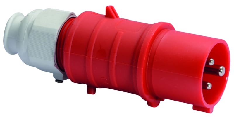 BALS - Stecker SL TE 16A 3p 400V 9h IP44 Ni 21843