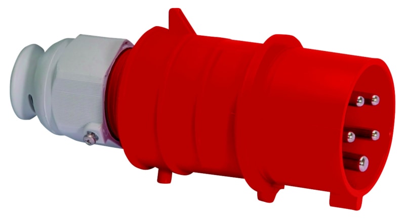 BALS - Stecker SL TE 16A 5p 400V 6h IP44 Ni 21689