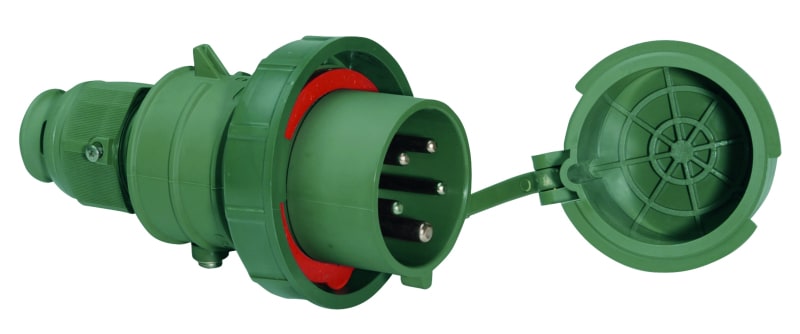 BALS - Stecker SL TE 16A 5p 400V 6h IP67/69 Ni 21208