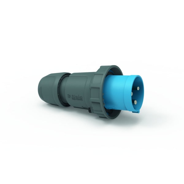 BALS - Stecker TE 125A 3p 250V 6h IP67/69 Ni 2191